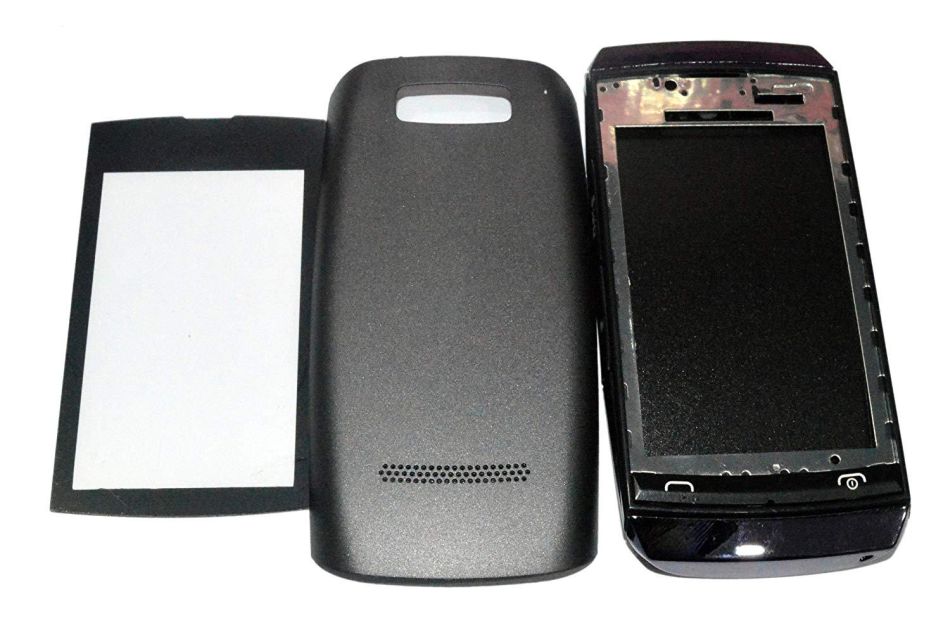 Full Body Housing For Nokia Asha 305 Black - Maxbhi Com Full Body Housing For Nokia Asha 305 Black - Maxbhi Com