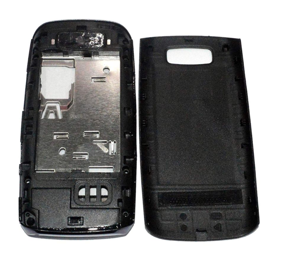 full body housing for nokia asha 306 blue