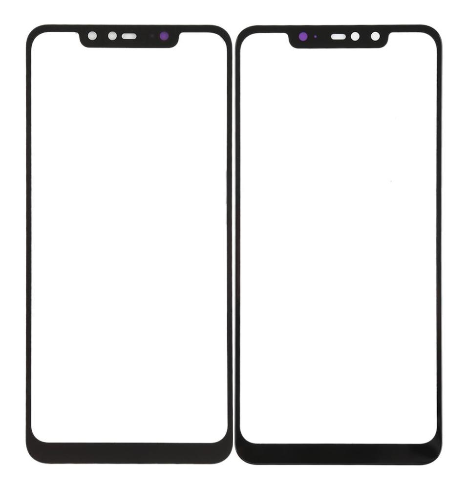Replacement Front Glass For Xiaomi Redmi Note 6 Pro Black By Maxbhi Com