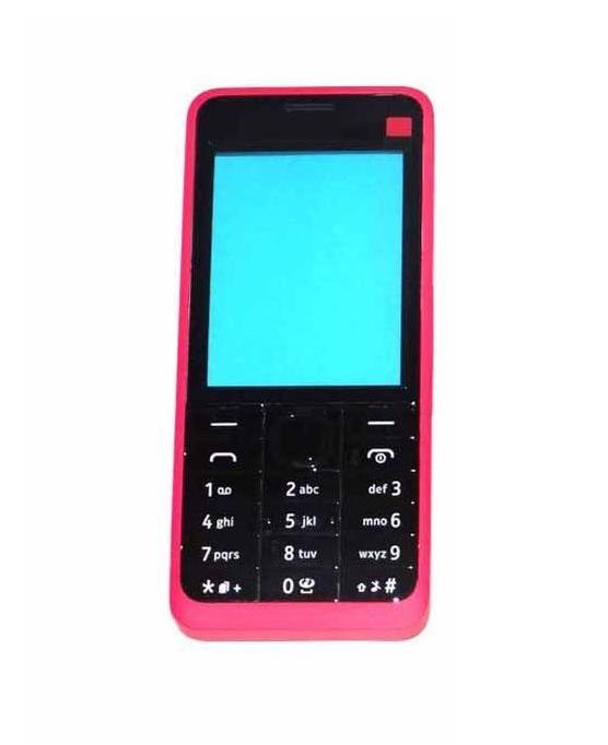 full body housing for nokia 301 dual sim pink