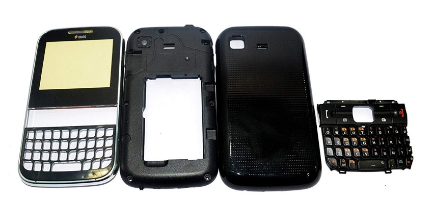 Full Body Housing For Samsung Chat 322 Duos Black - Maxbhi Com Full Body Housing For Samsung Chat 322 Duos Black - Maxbhi Com