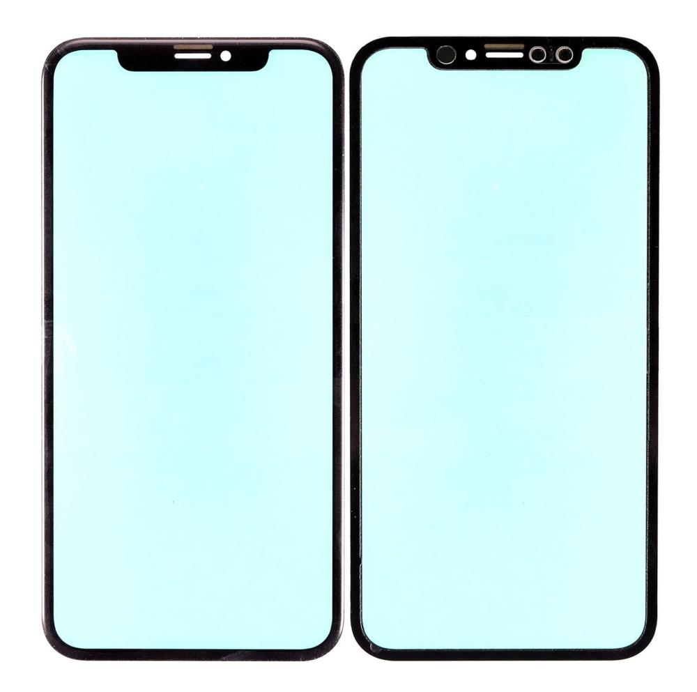 Replacement Front Glass for Apple iPhone XR - Black by Maxbhi.com