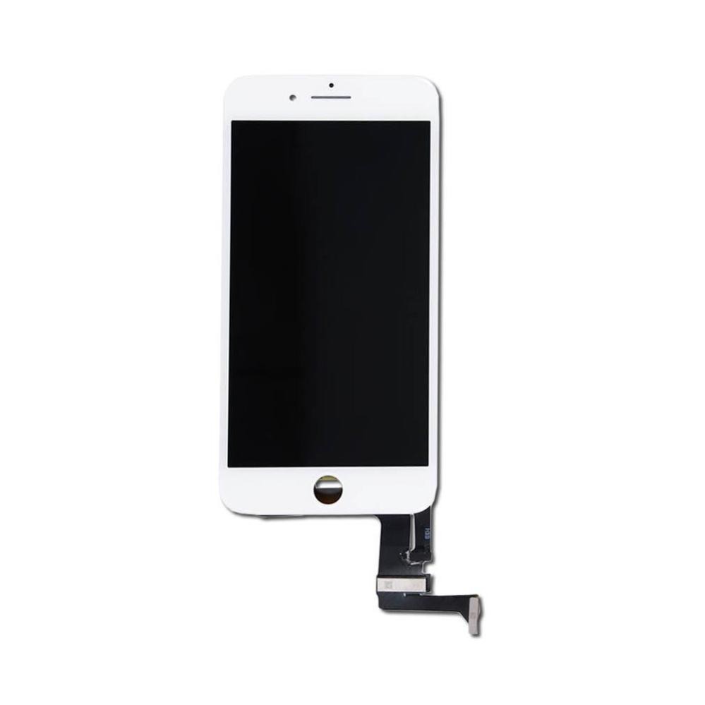 Lcd With Touch Screen For Apple Iphone 8 Plus White By Maxbhi Com
