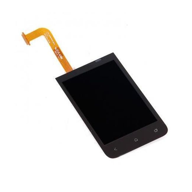 lcd with touch screen for htc desire 200 white display glass combo folder