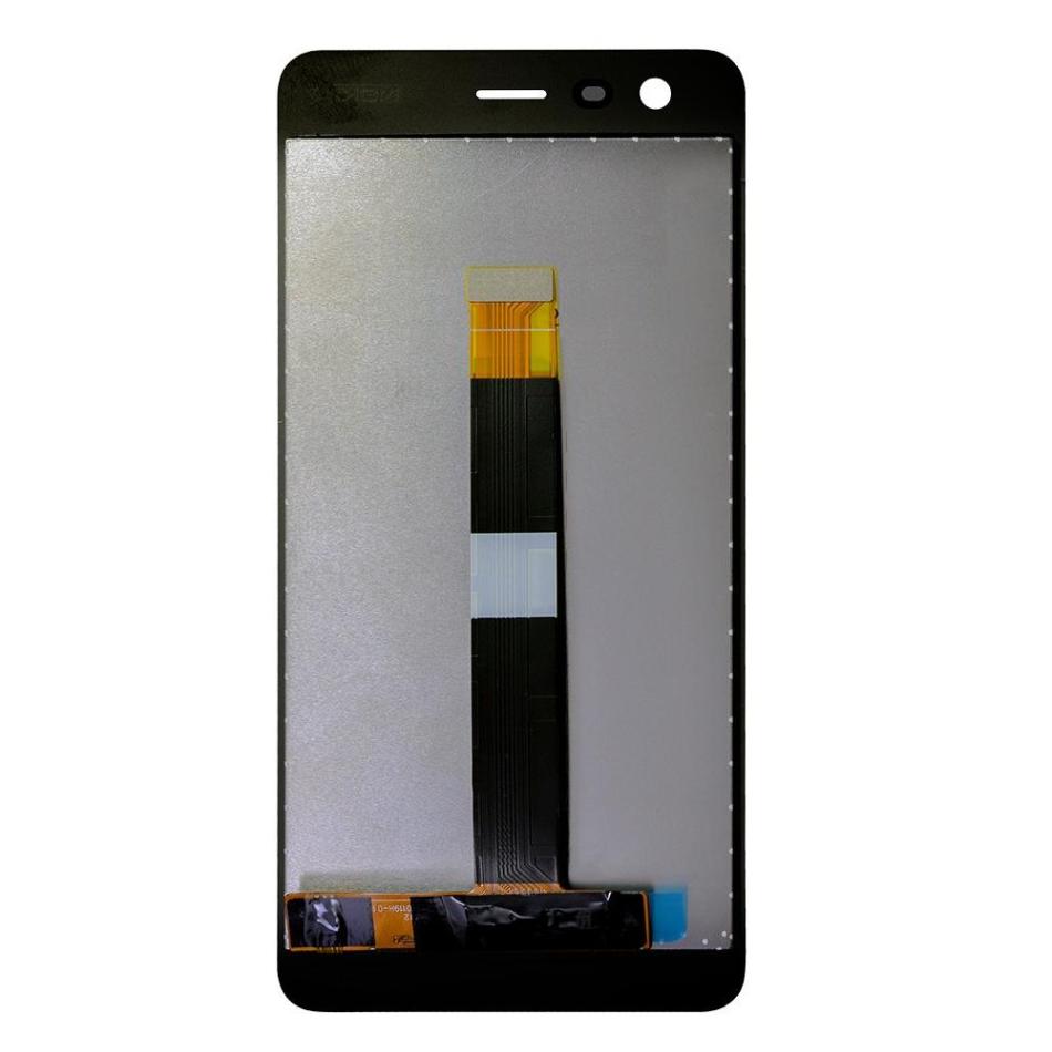 LCD with Touch Screen for Nokia 2 - Black by Maxbhi.com