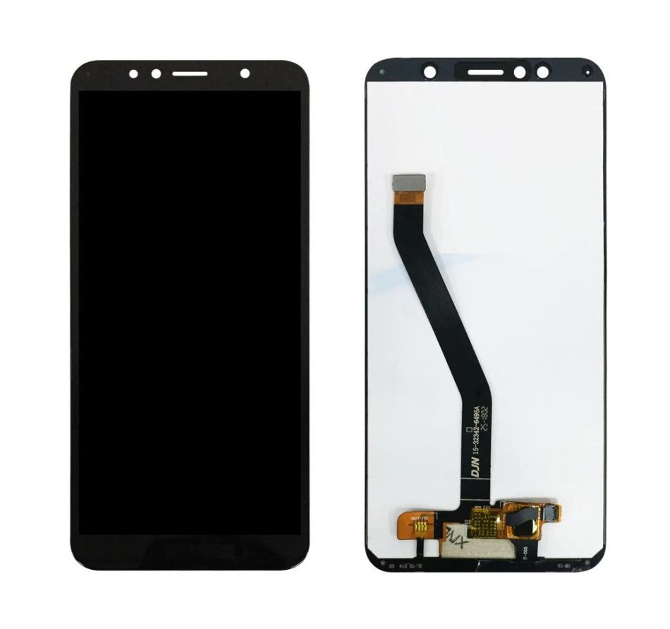 Lcd With Touch Screen For Huawei Y6 Prime 2018 Black By Maxbhi Com