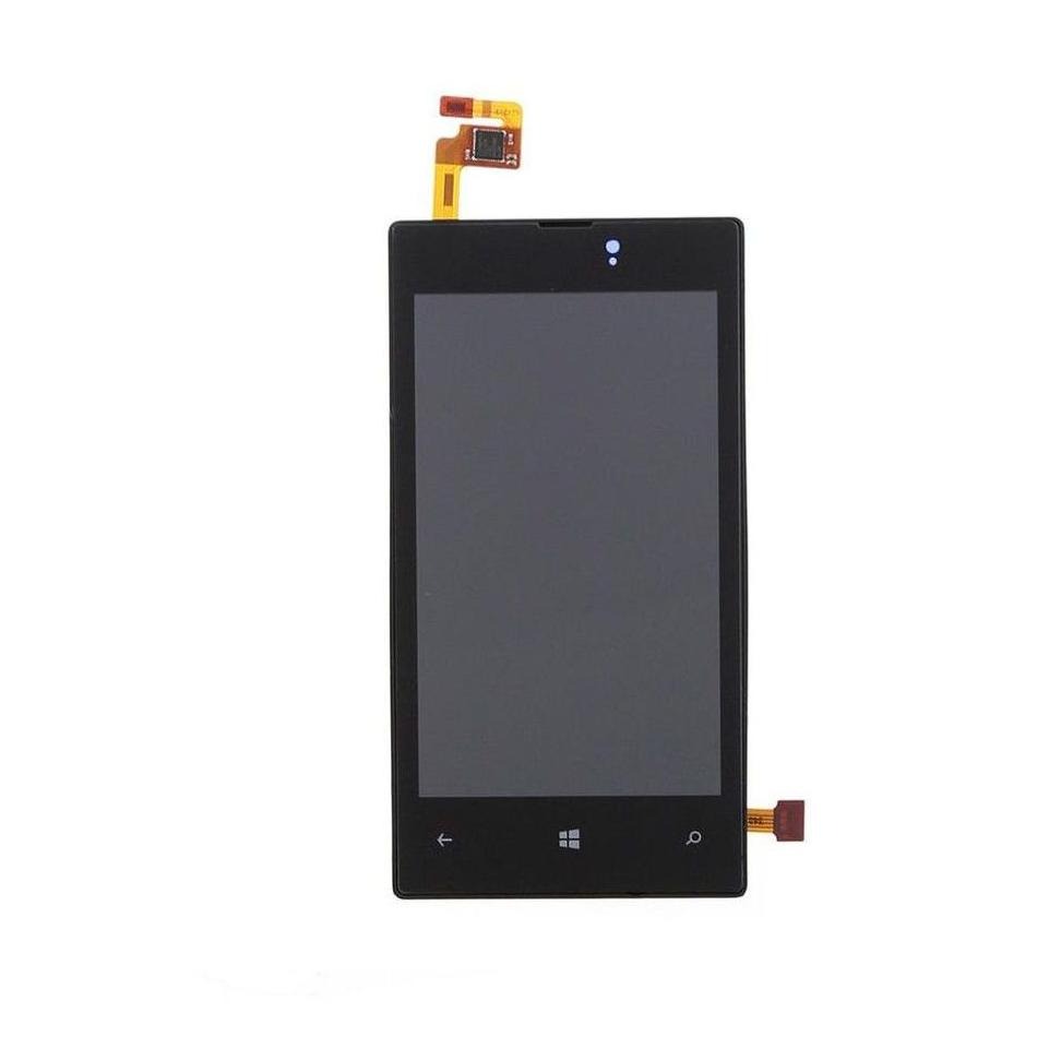 lcd with touch screen for nokia lumia 520 black display glass combo folder