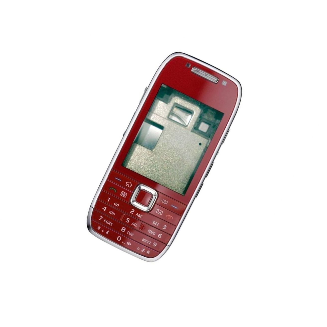 full body housing for nokia e75 red