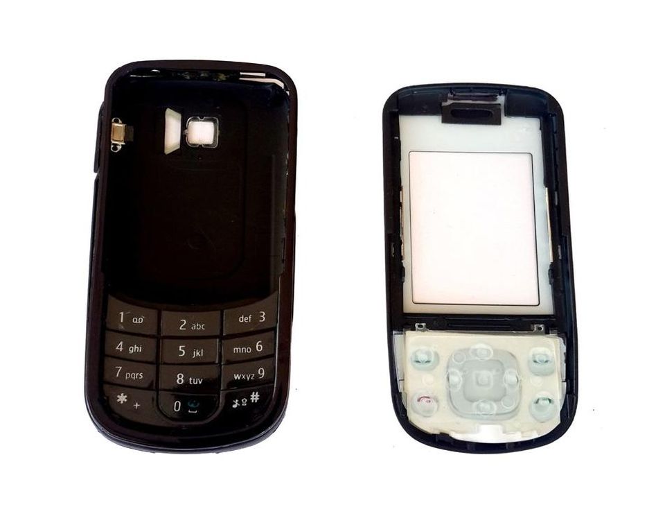 full body housing for nokia 3600 slide white