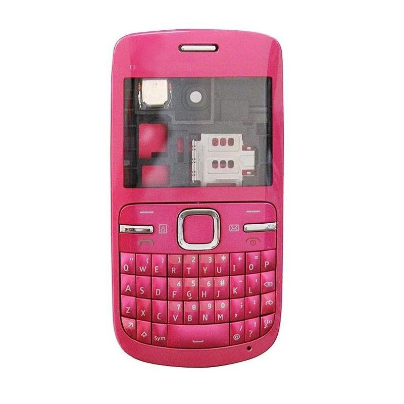 full body housing for nokia c3 03 pink