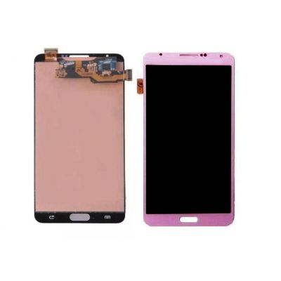 lcd with touch screen for samsung galaxy note 3 pink display glass combo folder