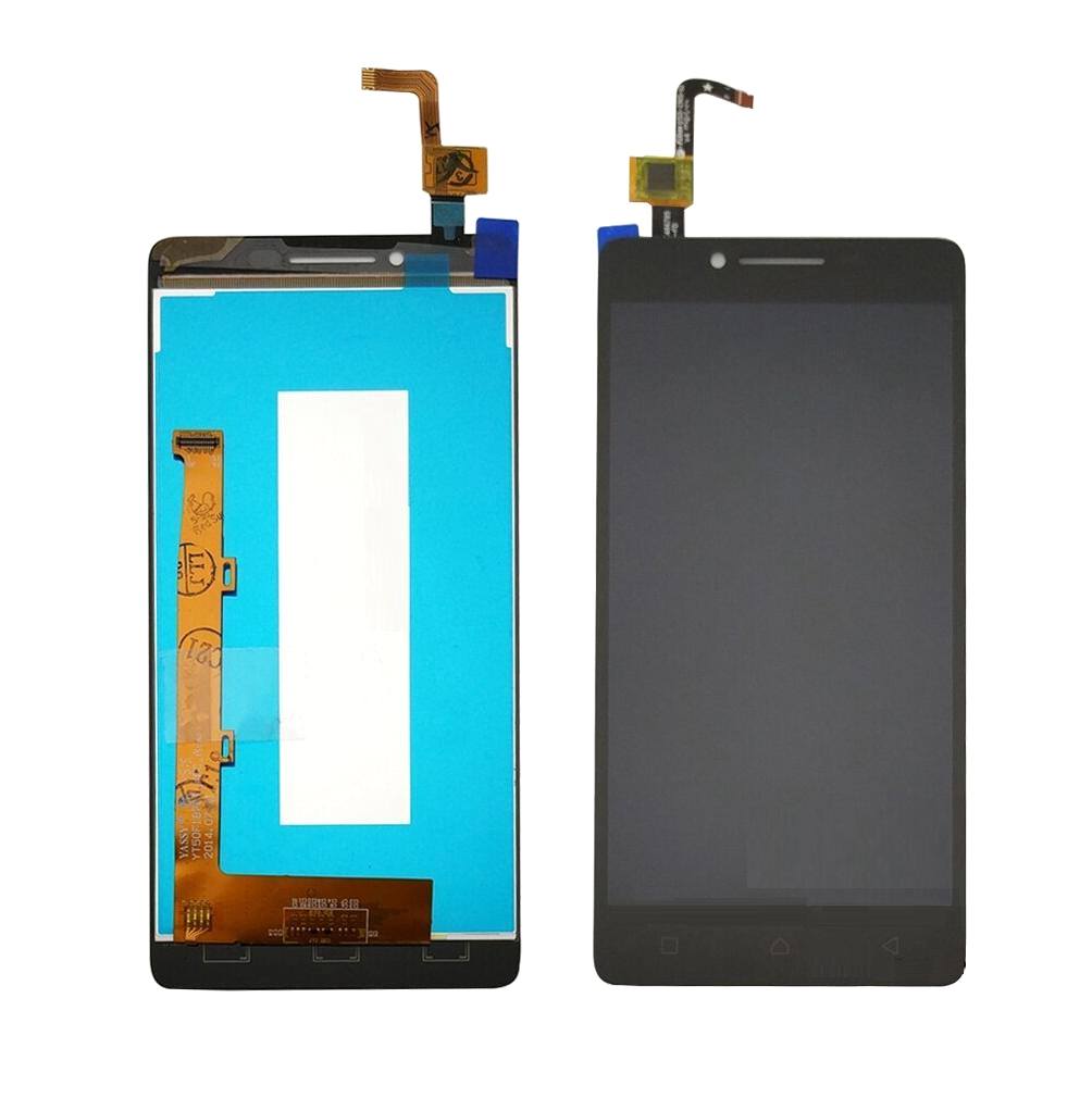 LCD with Touch Screen for Lenovo A6010 - Red by Maxbhi.com