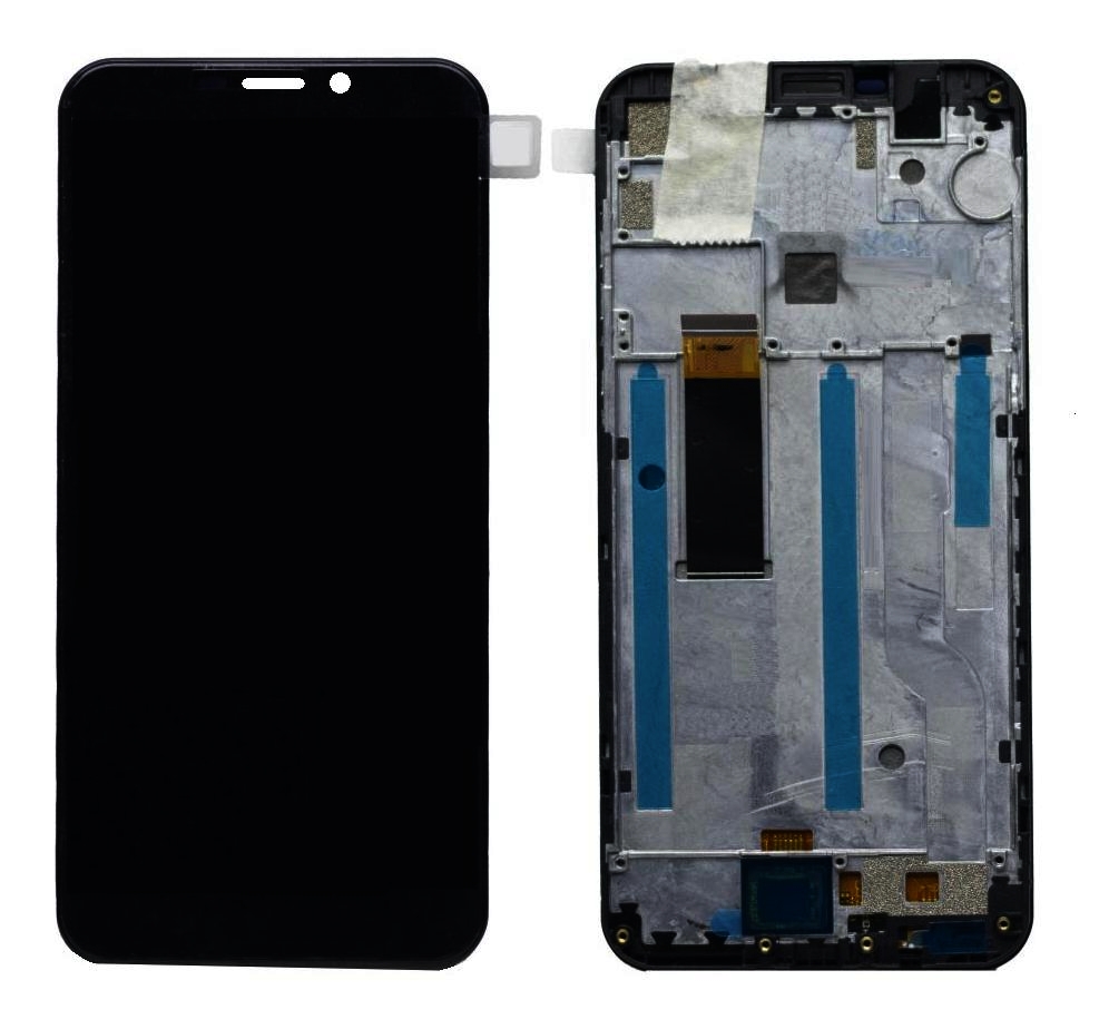 LCD with Touch Screen for Mobiistar X1 Notch - Purple by Maxbhi.com