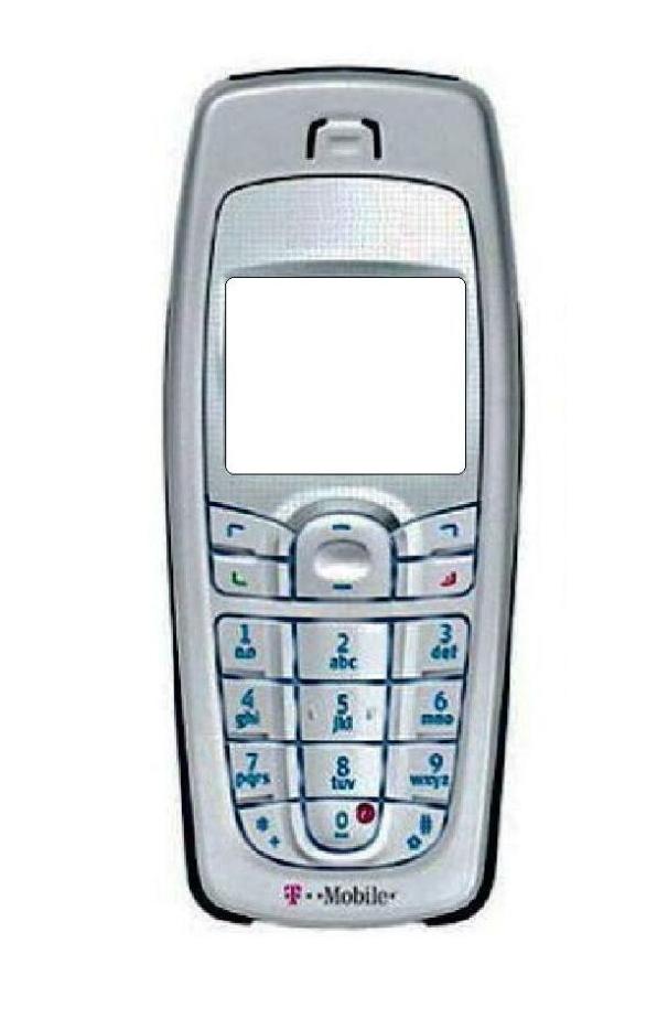 full body housing for nokia 6010 silver