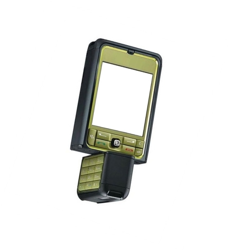 full body housing for nokia 3250 green