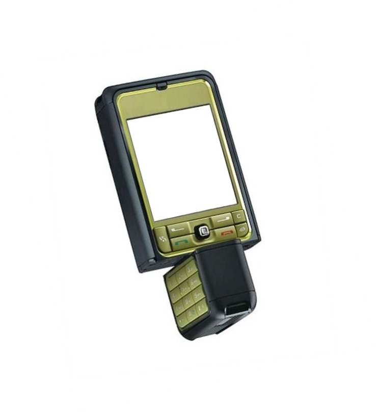 full body housing for nokia 3250 green