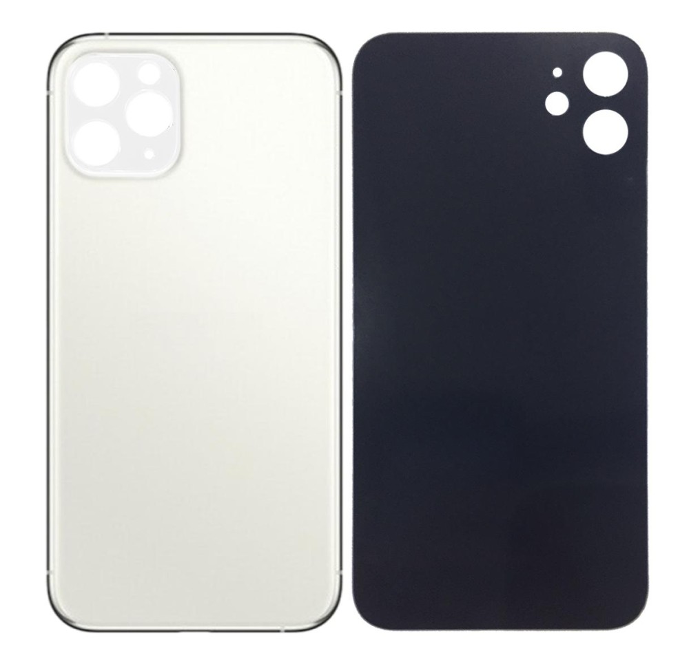 Back Panel Cover for Apple iPhone 11 Pro - Silver - Maxbhi.com