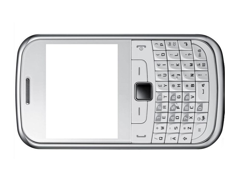 full body housing for samsung s3353 white