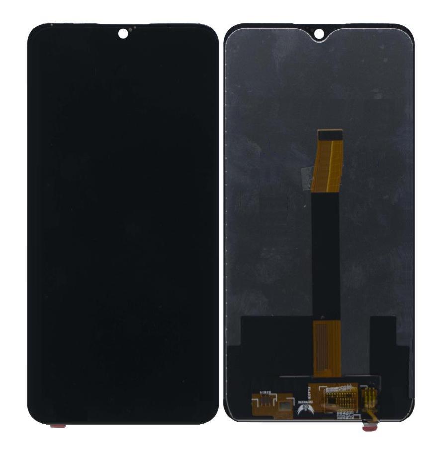 LCD with Touch Screen for Lava Z93 - Black by Maxbhi.com