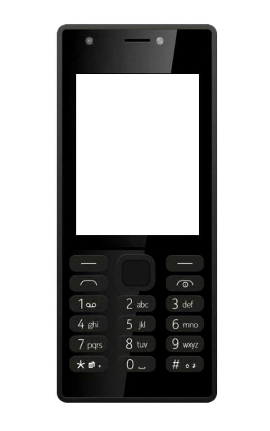 full body housing for nokia 216 black