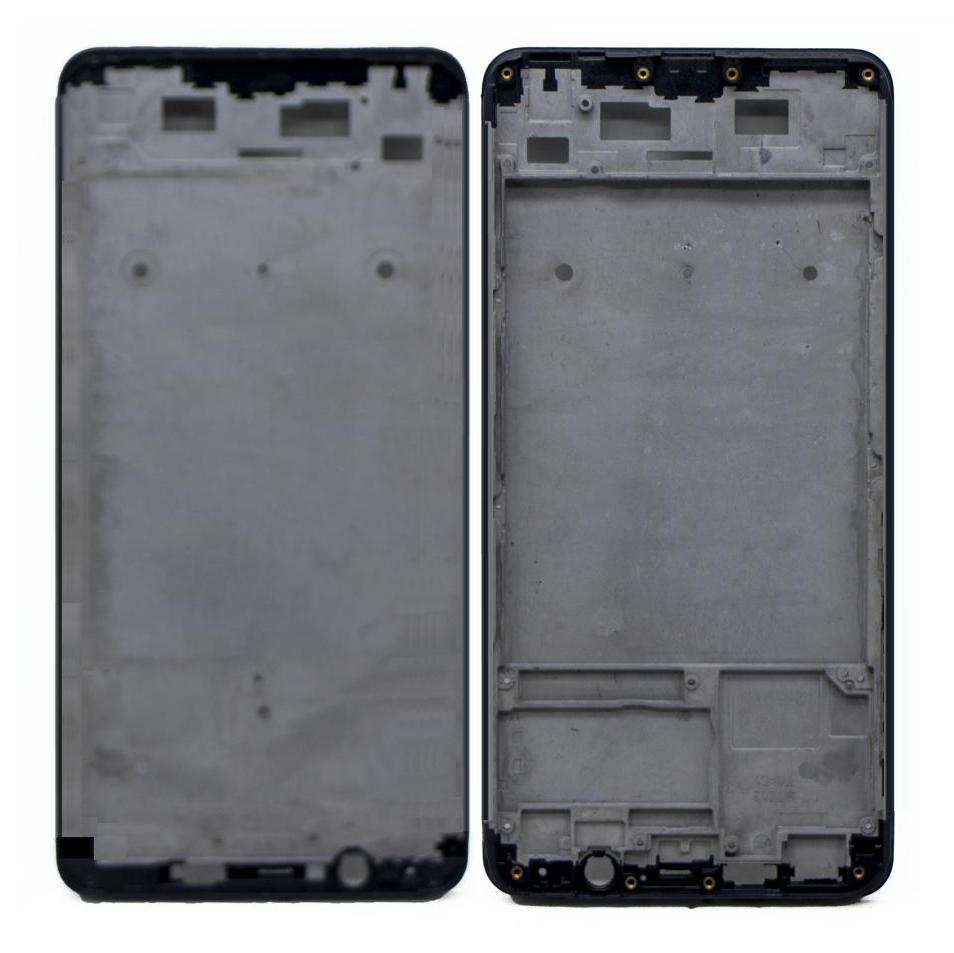 LCD Frame Middle Chassis for Vivo V7 Plus - Black by Maxbhi.com