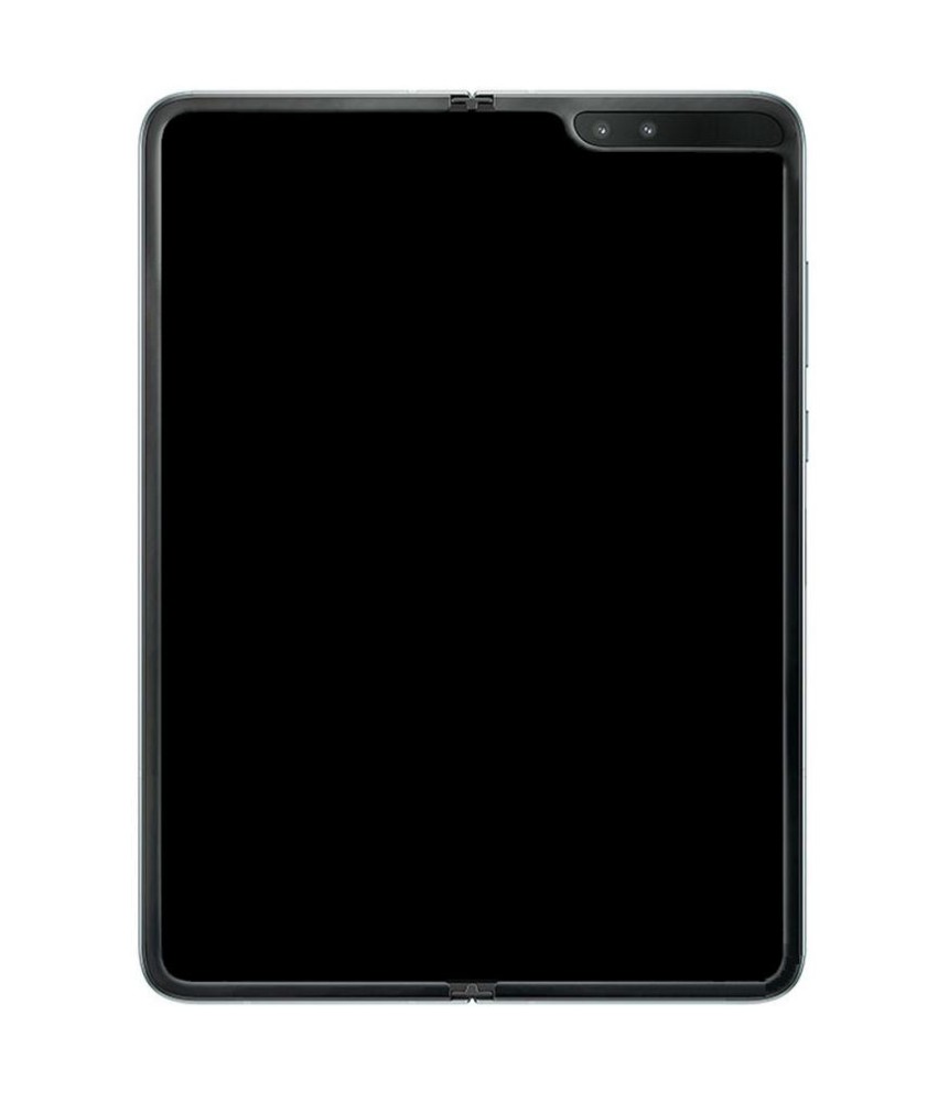 LCD Frame Middle Chassis for Samsung Galaxy Fold 5G - Silver by Maxbhi.com