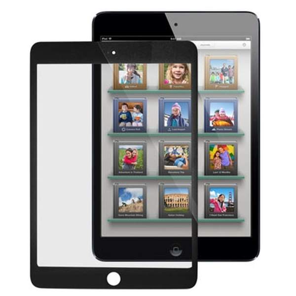 Front Glass Lens For Apple iPad mini - Black Front Glass Lens For Apple iPad mini - Black