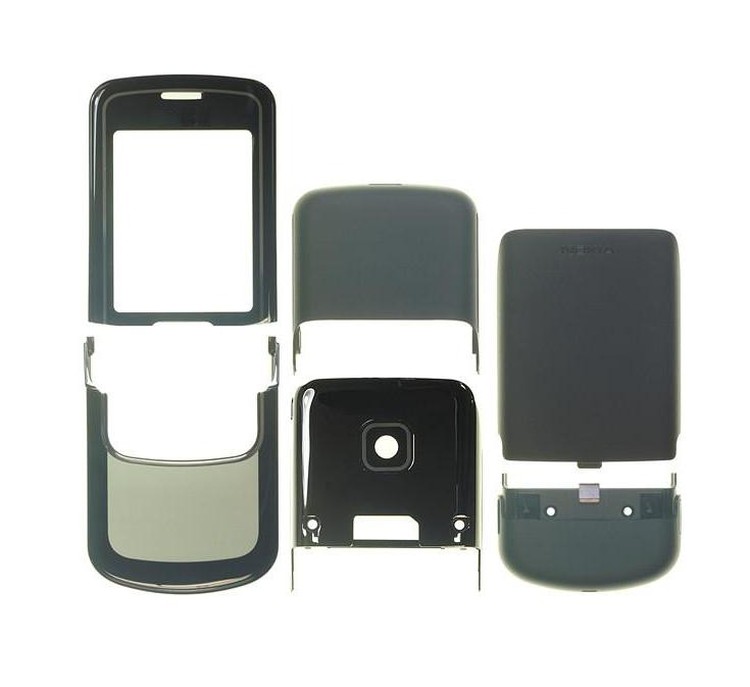 full body housing for nokia 8600 luna black
