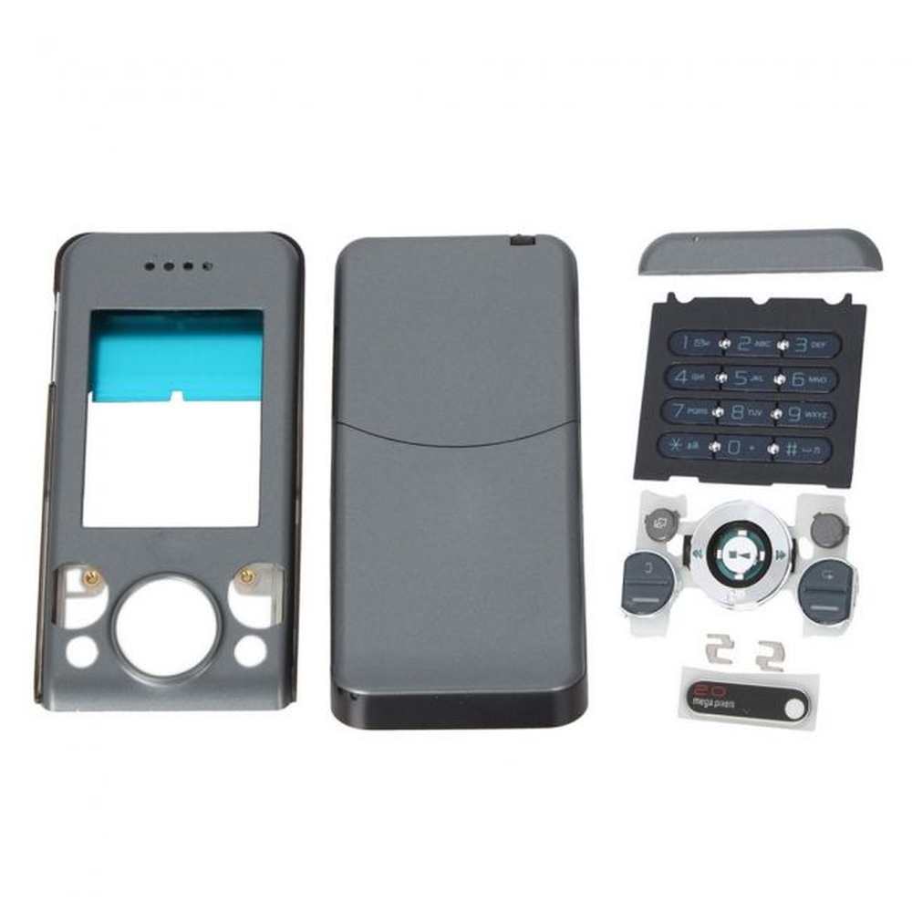 Full Body Housing for Sony Ericsson W580i - Black