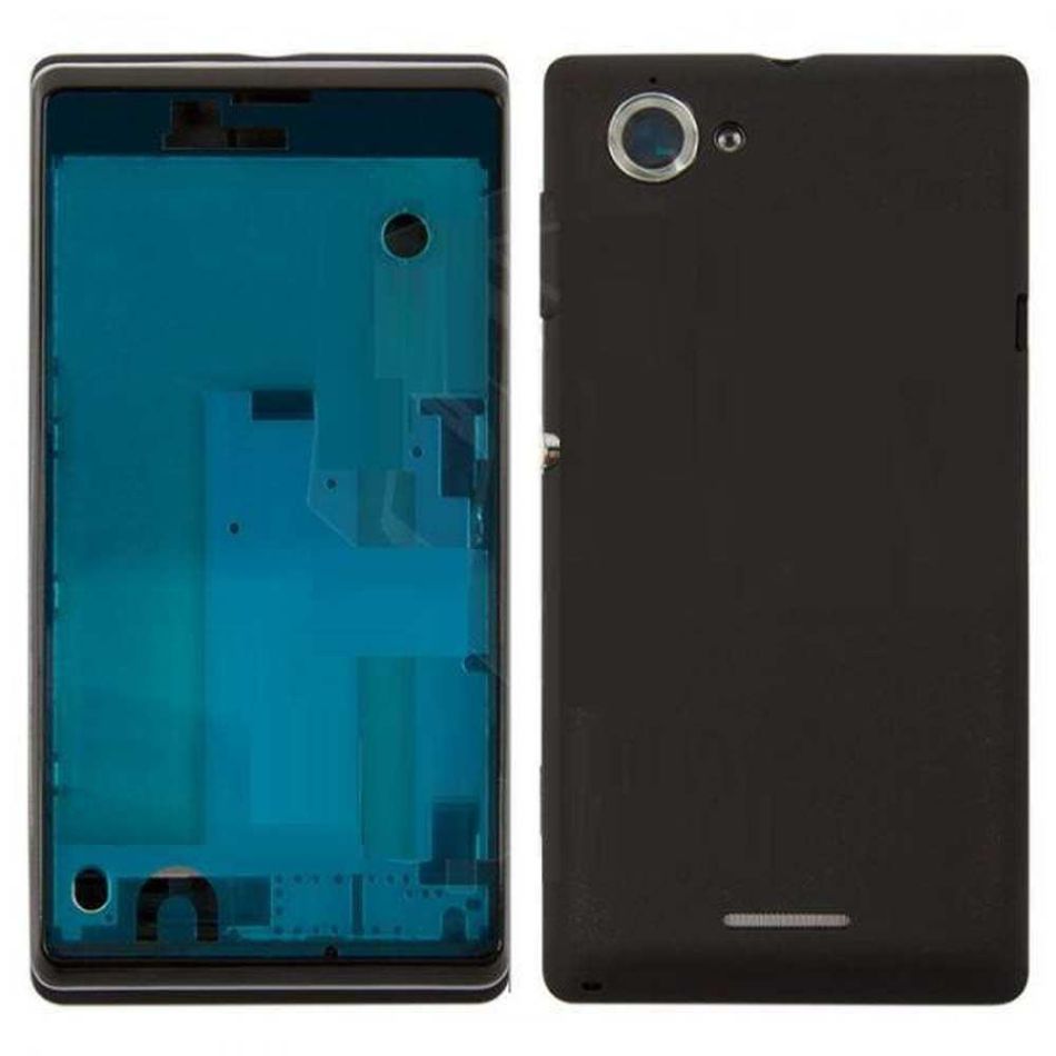 Full Body Housing For Sony Xperia L C2104 Black - Maxbhi.com Full Body Housing For Sony Xperia L C2104 Black - Maxbhi.com