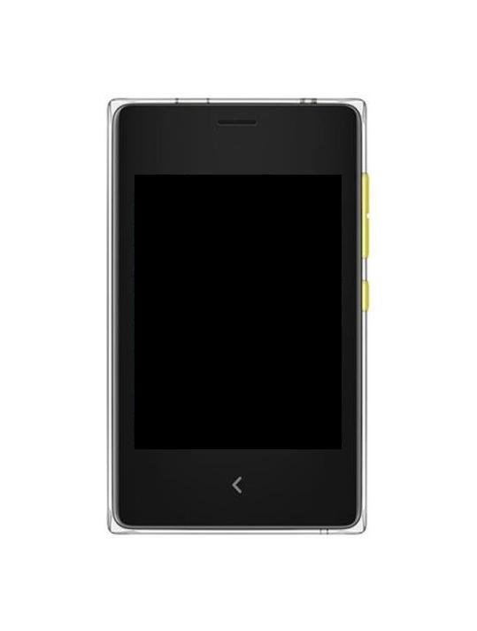 lcd frame middle chassis for nokia asha 502 dual sim green