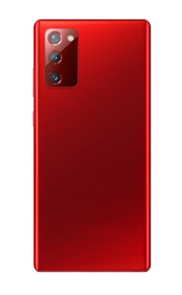 full body housing for samsung galaxy note 20 red