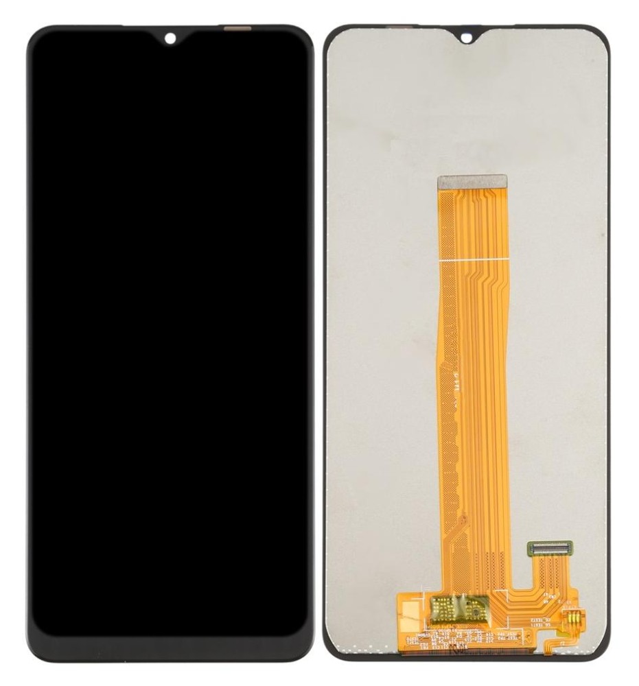 A02 Pattern Screen LCD with Touch Screen for Samsung Galaxy A02 - White by Maxbhi.com
