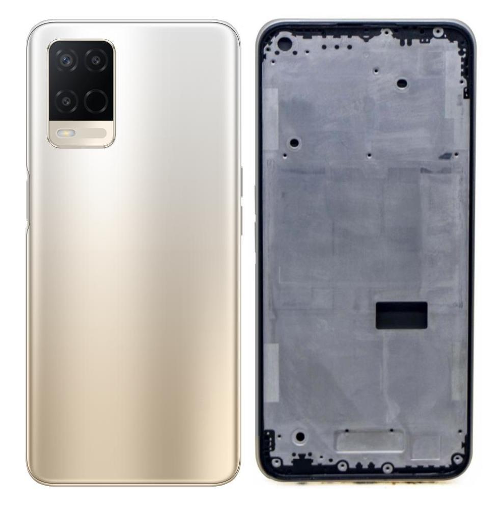 Full Body Housing for Oppo A54 - Gold - Maxbhi.com