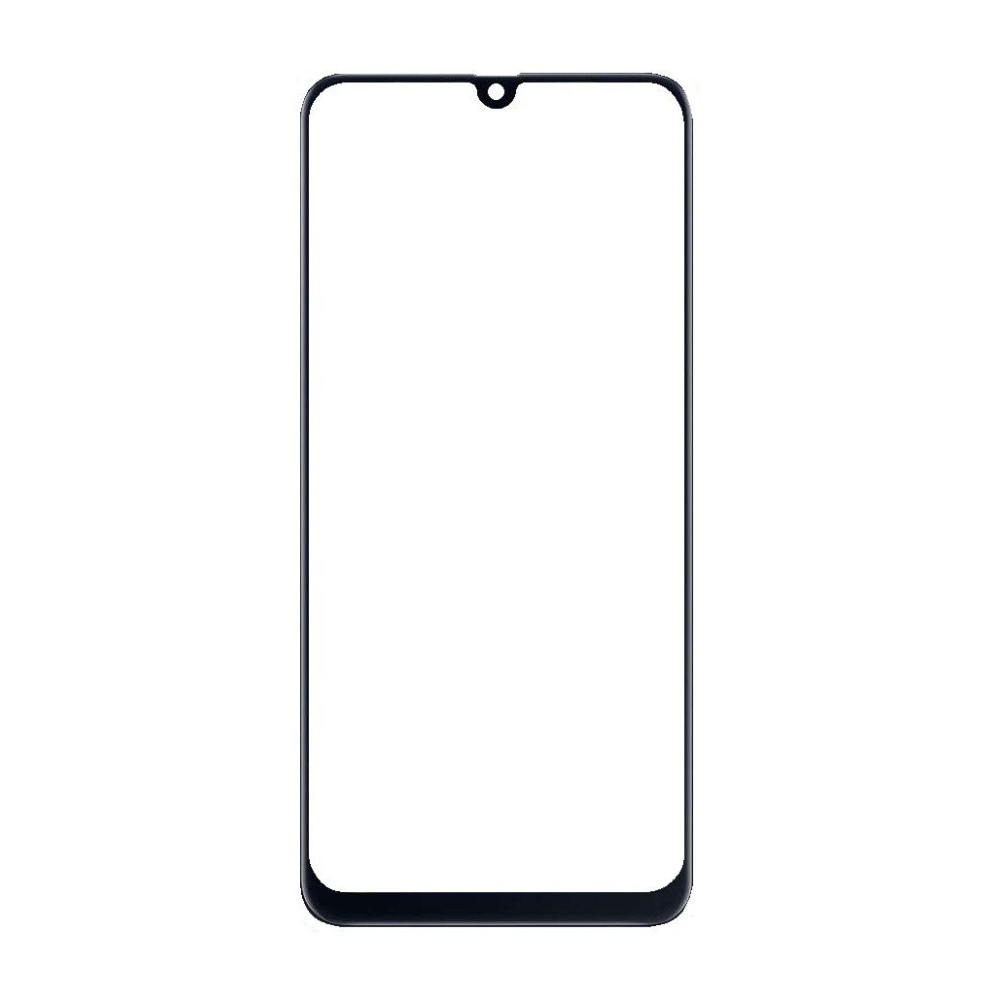 Replacement Front Glass For Samsung Galaxy M21 21 Black By Maxbhi Com