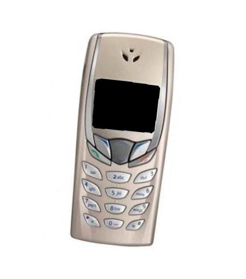 LCD Frame Middle Chassis for Nokia 6510 - Black by Maxbhi.com