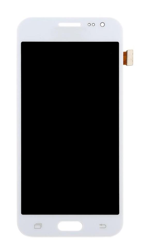 Lcd With Touch Screen For Samsung Galaxy J2 15 White By Maxbhi Com
