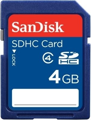 Sandisk 4 GB SD Memory Card Sandisk 4 GB SD Memory Card