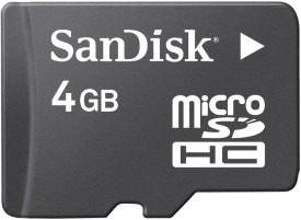 Sandisk 4 GB Micro Memory Card Sandisk 4 GB Micro Memory Card