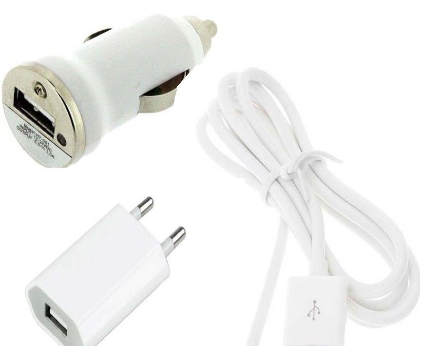 3 in 1 Charging Kit for Xiaomi Mi Note with USB Wall Charger, Car Charger & USB Data Cable 3 in 1 Charging Kit for Xiaomi Mi Note with USB Wall Charger, Car Charger & USB Data Cable