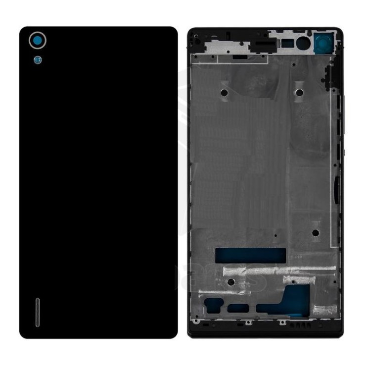 full body housing for huawei ascend p7 black