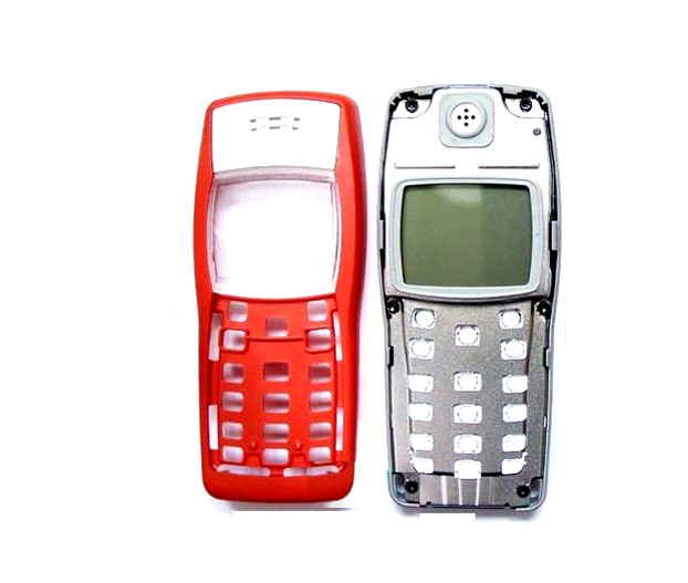 full body housing for nokia 1100 grey orange