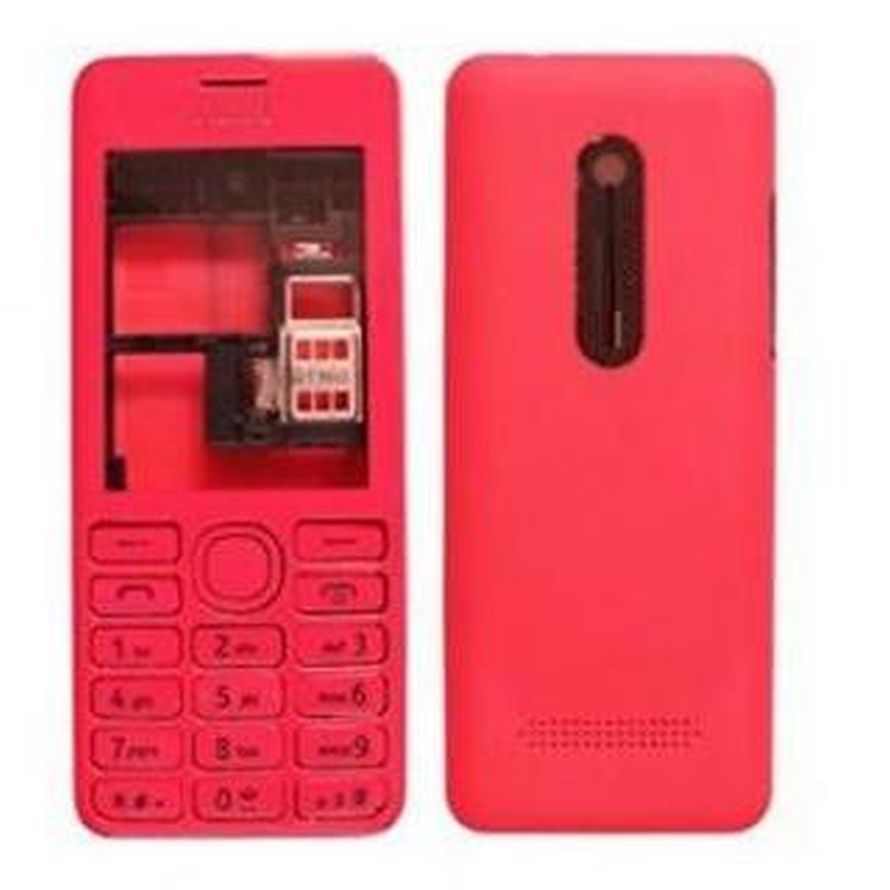 full body housing for nokia 206 dual sim rm 872 magenta