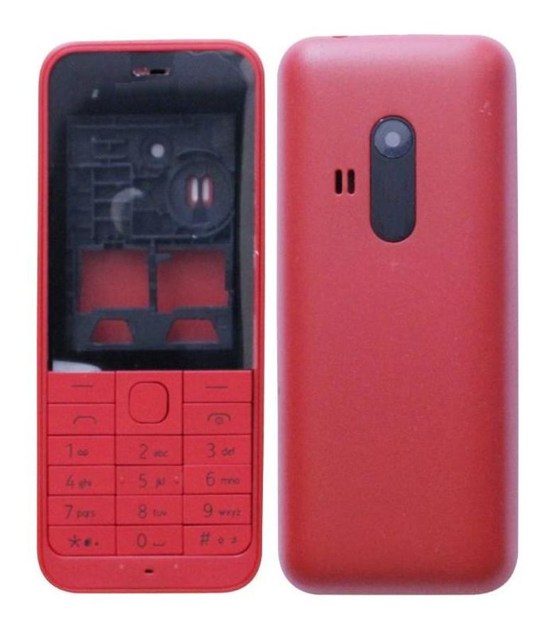 Full Body Housing For Nokia 220 Red - Maxbhi.com Full Body Housing For Nokia 220 Red - Maxbhi.com
