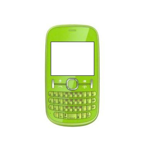 full body housing for nokia asha 200 green