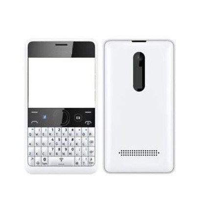 full body housing for nokia asha 210 white