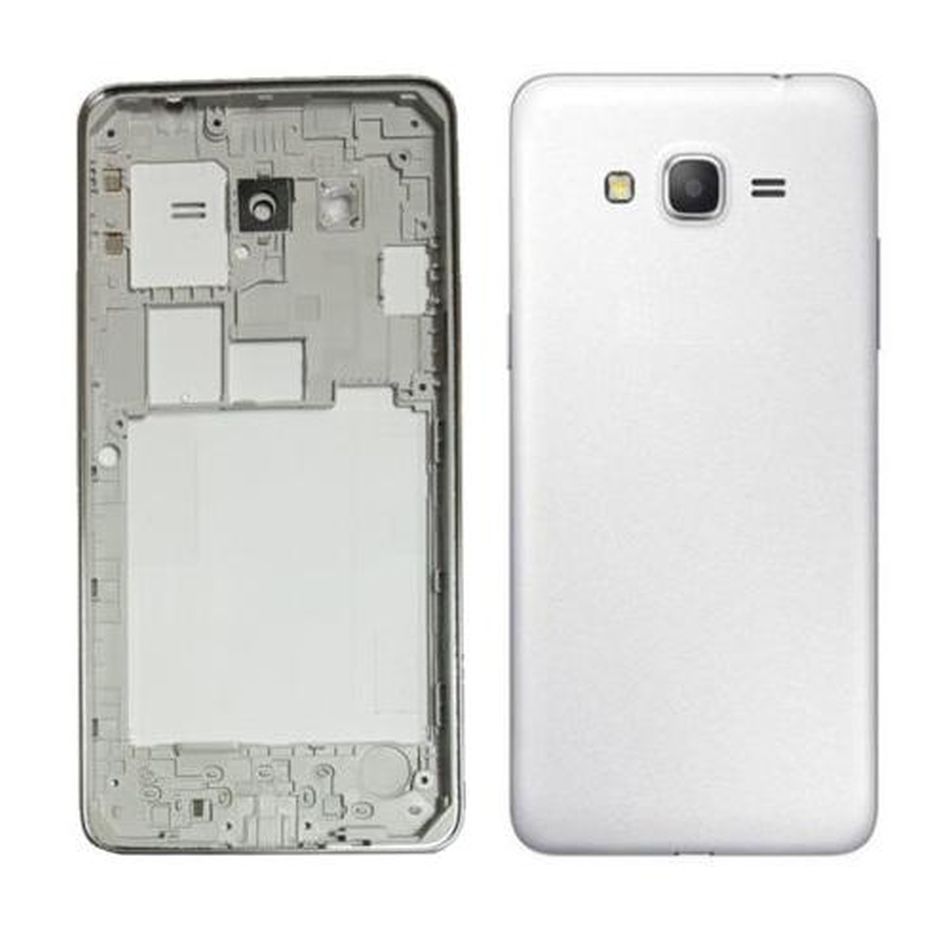 Full Body Housing For Samsung Galaxy Grand Prime Sm G530h White Maxbhi Com