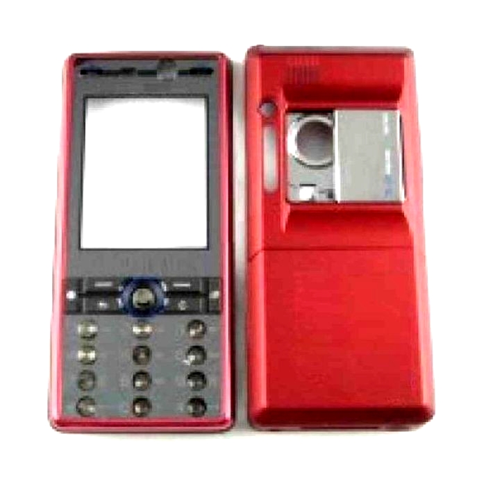 Full Body Housing for Sony Ericsson K810 - Red - Maxbhi.com