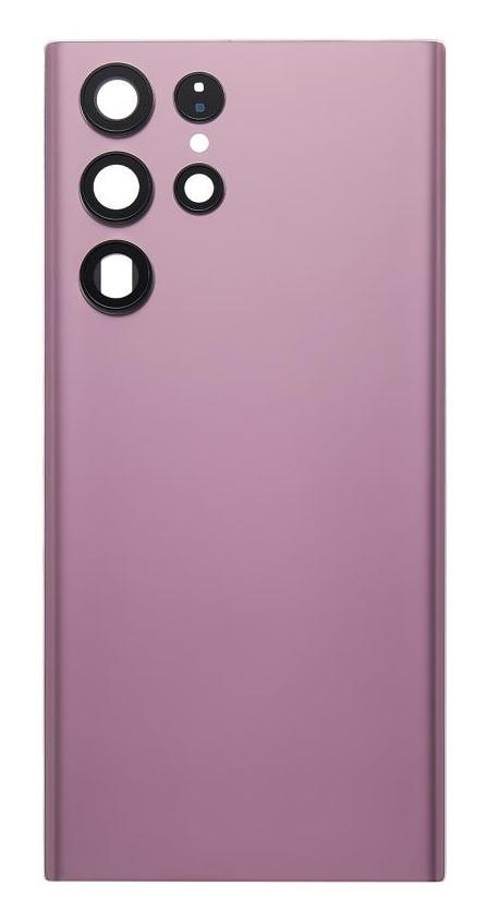 Back Panel Cover for Samsung Galaxy S22 Ultra 5G - Burgundy 2
