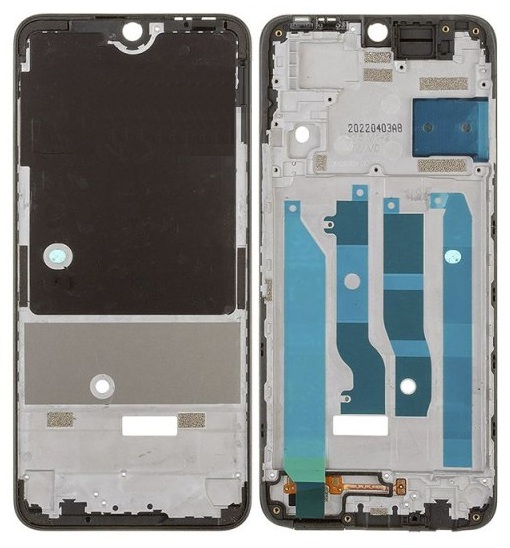 Note 12 Pro Frame LCD Frame Middle Chassis for Infinix Note 12 Pro 4G - Black by Maxbhi.com